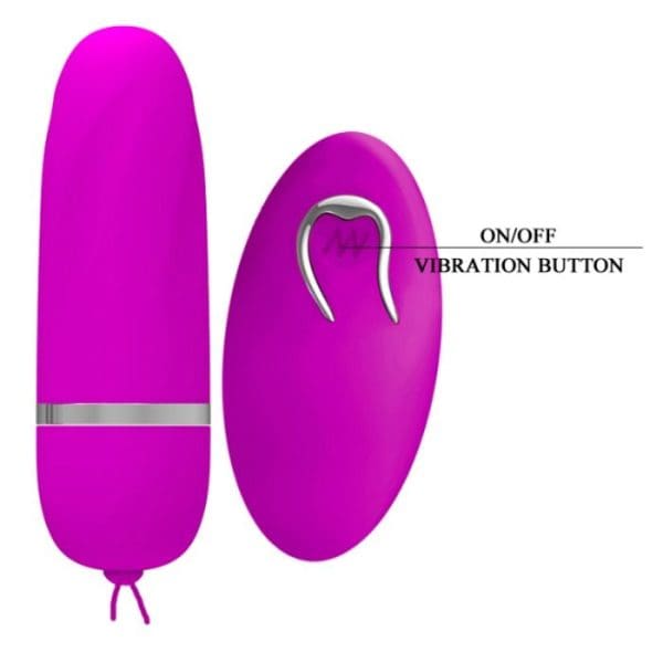 PRETTY LOVE - DEBBY VIBRATING EGG WITH CONTROL 6